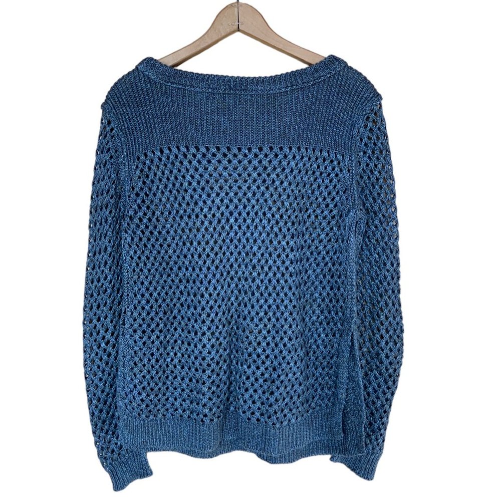 Inhabit Open Knit Linen Sweater \ Size S - Picture 2 of 8
